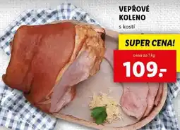 Lidl VEPŘOVÉ KOLENO, cena za 1 kg nabídka