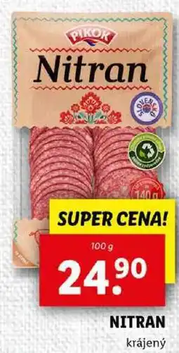 Lidl NITRAN, 100 g nabídka