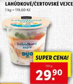Lidl LAHŮDKOVÉ/ČERTOVSKÉ VEJCE, 250 g nabídka