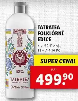 Lidl TATRATEA FOLKLÓRNÍ EDICE, 0,7 l nabídka