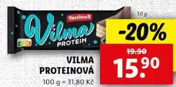 Lidl VILMA PROTEINOVÁ, 50 g nabídka