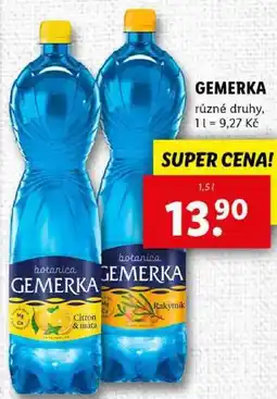 Lidl GEMERKA, 1,5 l nabídka