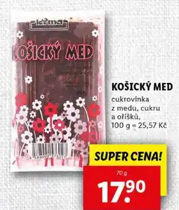 Lidl KOŠICKÝ MED, 70 g nabídka