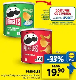 Lidl PRINGLES, 40 g nabídka