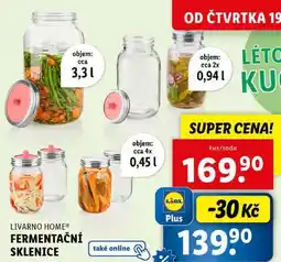 Lidl FERMENTAČNÍ SKLENICE nabídka