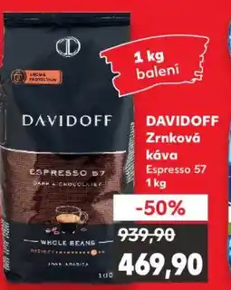 Kaufland DAVIDOFF Zrnková Κάνα nabídka