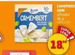 Penny Market CAMEMBERT BONI přírodní, 90 g nabídka