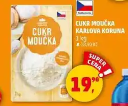 Penny Market CUKR MOUČKA KARLOVA KORUNA, 1 kg nabídka