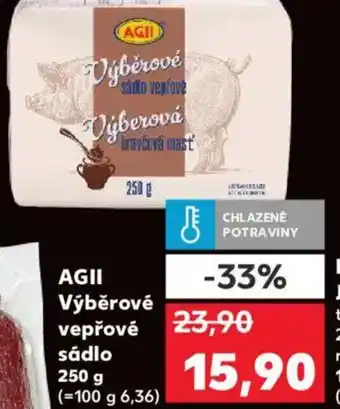 Kaufland AGII Výběrové vepřové sádlo nabídka
