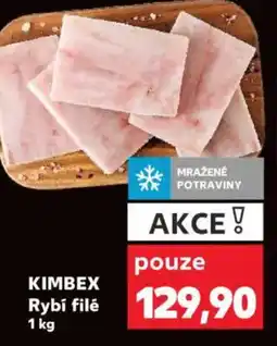 Kaufland KIMBEX Rybí filé nabídka