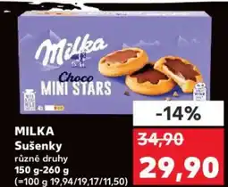 Kaufland MILKA Sušenky nabídka