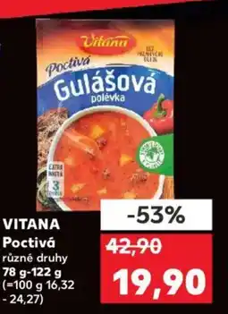 Kaufland VITANA Poctivá nabídka