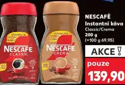 Kaufland NESCAFÉ Instantní káva Classic/Crema nabídka