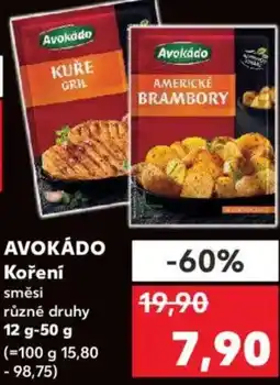 Kaufland AVOKÁDO Koření směsi nabídka