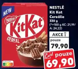 Kaufland NESTLÉ Kit Kat Cereálie nabídka