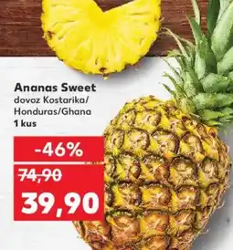 Kaufland Ananas Sweet nabídka