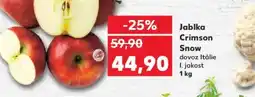 Kaufland Jablka Crimson Snow nabídka