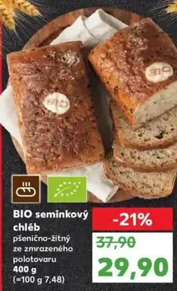 Kaufland BIO semínkový chléb nabídka