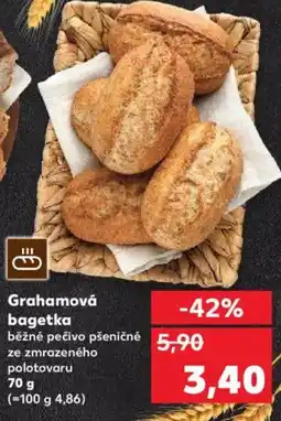 Kaufland Grahamová bagetka nabídka