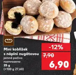 Kaufland Mini kobližek s náplní nugátovou nabídka