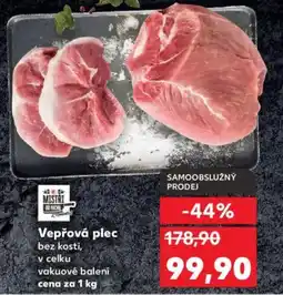 Kaufland Vepřová plec nabídka