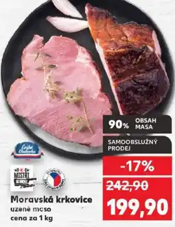 Kaufland Moravská krkovice uzené maso nabídka