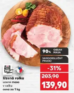 Kaufland Uzená rolka uzené maso v celku nabídka