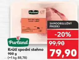 Kaufland Krůtí spodní stehno nabídka