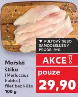 Kaufland Mořská štika nabídka