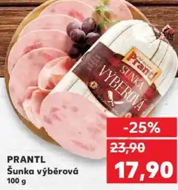 Kaufland PRANTL Šunka výběrová nabídka