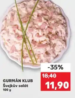 Kaufland GURMÁN KLUB Švejkův salát nabídka
