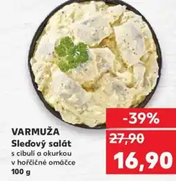 Kaufland VARMUŽA Sledový salát nabídka