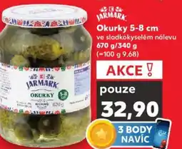Kaufland Okurky 5-8 cm nabídka