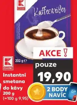 Kaufland Instantní smetana do kávy nabídka