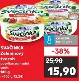 Kaufland SVAČINKA Zeleninový tvaroh nabídka