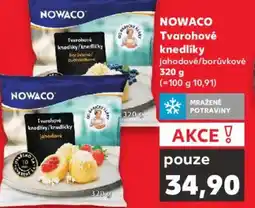 Kaufland NOWACO Tvarohové knedlíky nabídka