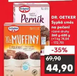 Kaufland DR. OETKER Sypká směs na pečení nabídka