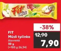 Kaufland FIT Müsli tyčinka šťavnatá nabídka