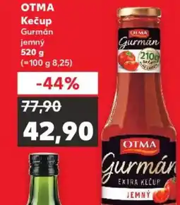Kaufland OTMA Kečup Gurmán jemný nabídka