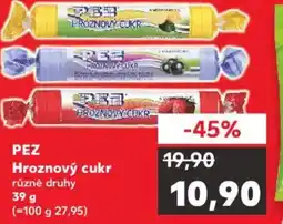 Kaufland PEZ Hroznový cukr nabídka
