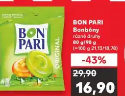 Kaufland BON PARI Bonbóny nabídka