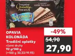 Kaufland OPAVIA KOLONÁDA Tradiční oplatky nabídka