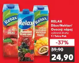 Kaufland RELAX Džus/Nektar/ Ovocný nápoj nabídka