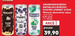 Kaufland AMUNDSEN/BOŽKOV REPUBLIKA/BOŽKOV/ DYNYBYL/FERNET STOCK Míchaný alkoholický nápoj nabídka