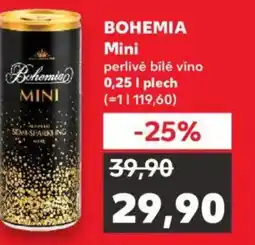 Kaufland BOHEMIA Mini perlivé bílé víno nabídka