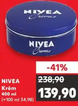 Kaufland NIVEA Krém nabídka