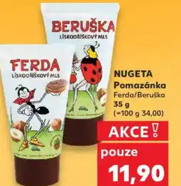 Kaufland NUGETA Pomazánka Ferda/Beruška nabídka