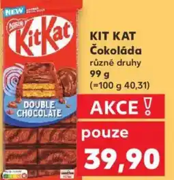 Kaufland KIT KAT Čokoláda nabídka