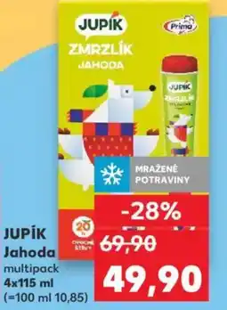 Kaufland JUPÍK Jahoda multipack nabídka