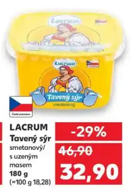 Kaufland LACRUM Tavený sýr nabídka